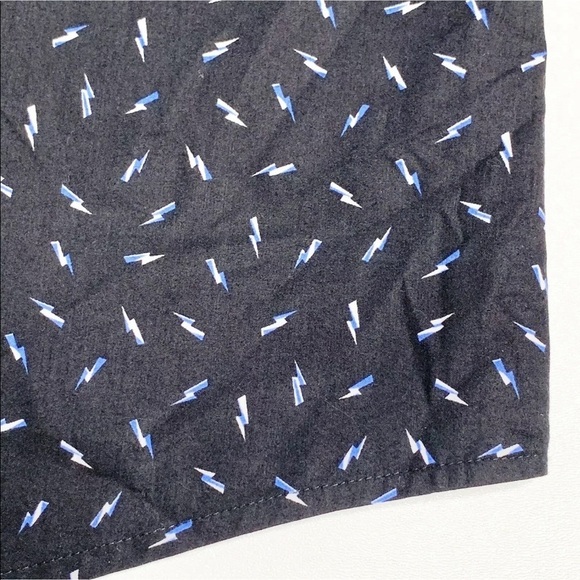 Slate & Stone Printed Short-Sleeve Shirt XXL Black - Picture 4 of 8